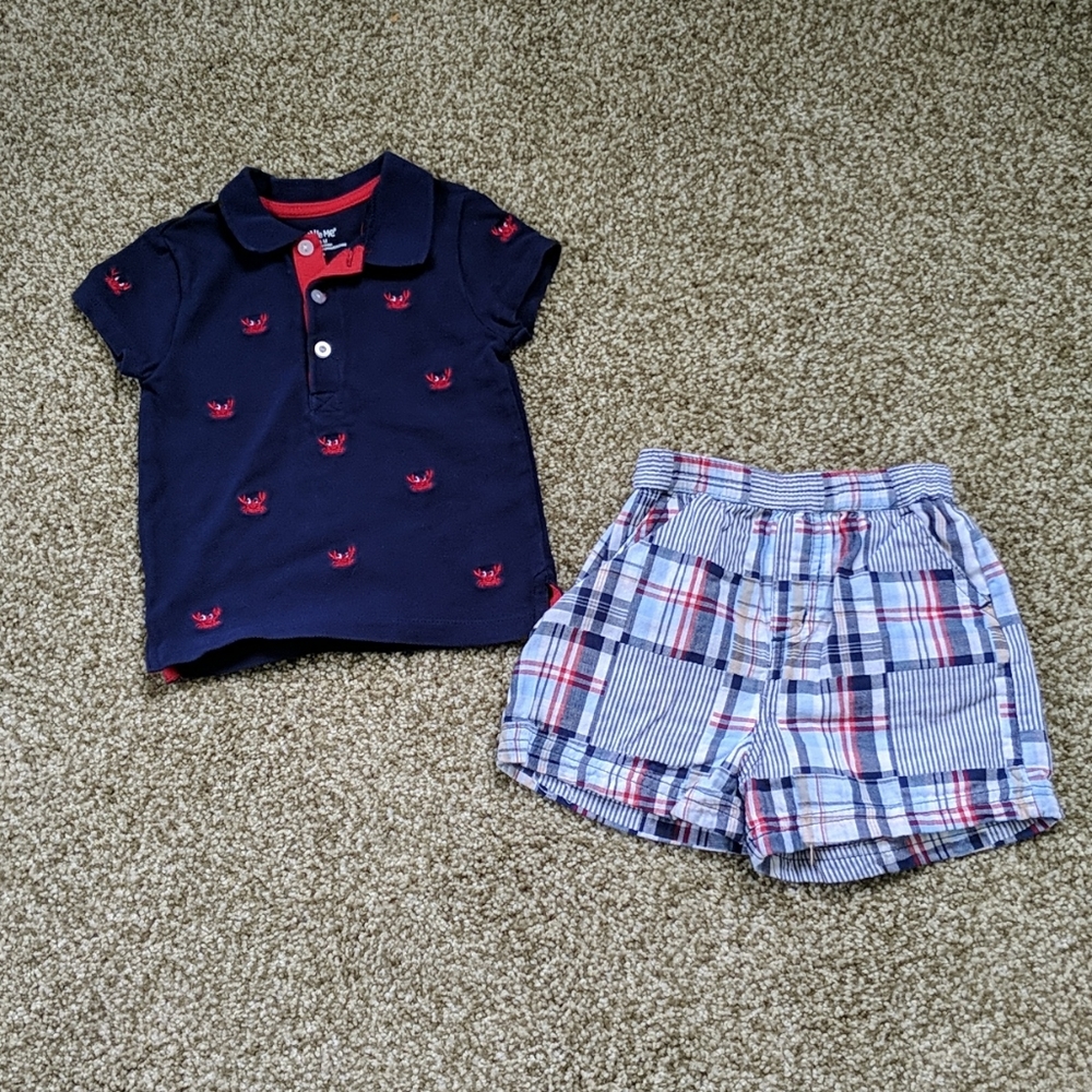Shirt and shorts